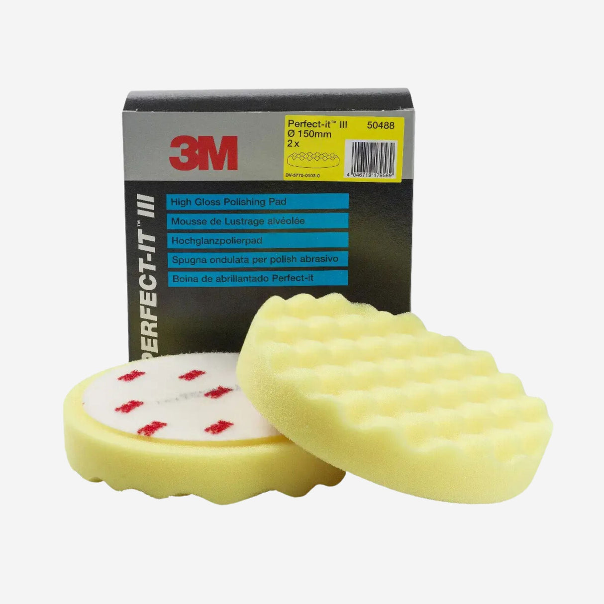 3m Extra Fine Polishing Pad - Yellow 50488 (2), Polishing, Ultrimax