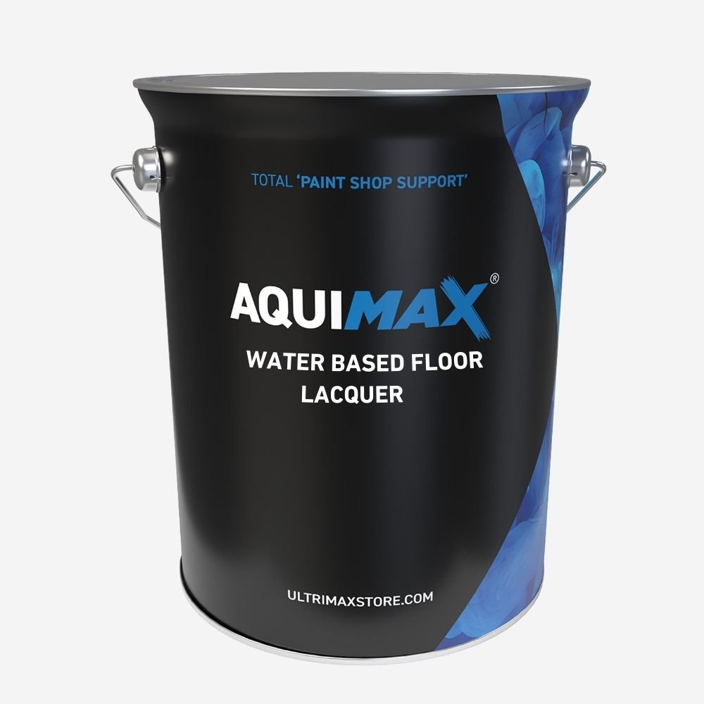 Aquimax Water Based Floor Lacquer Satin - 15288 - 5 Litre, Floor Paint, Ultrimax