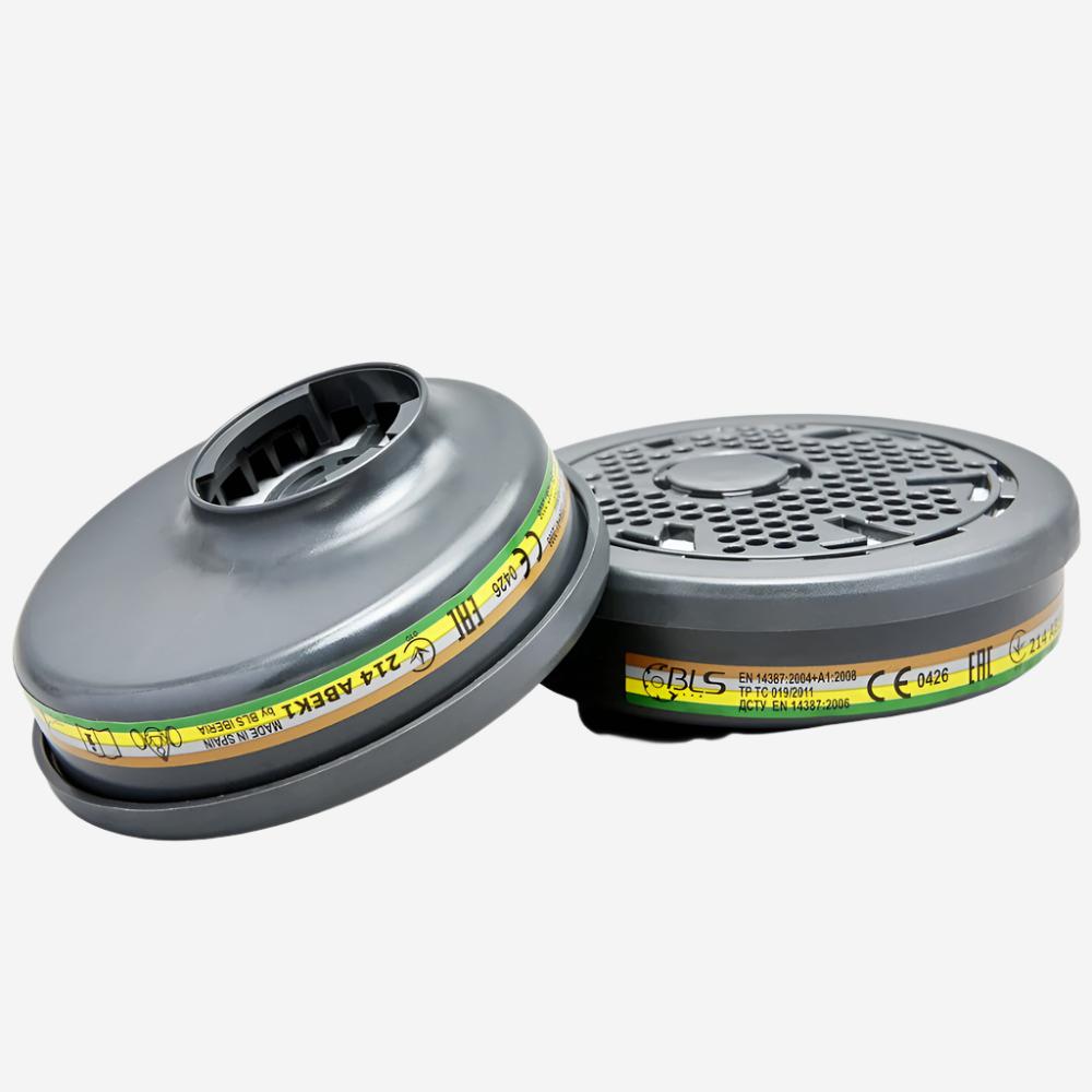 BLS Gas & Vapour Cartridge Filter ABEK1 (8), Respiratory Protection, Ultrimax