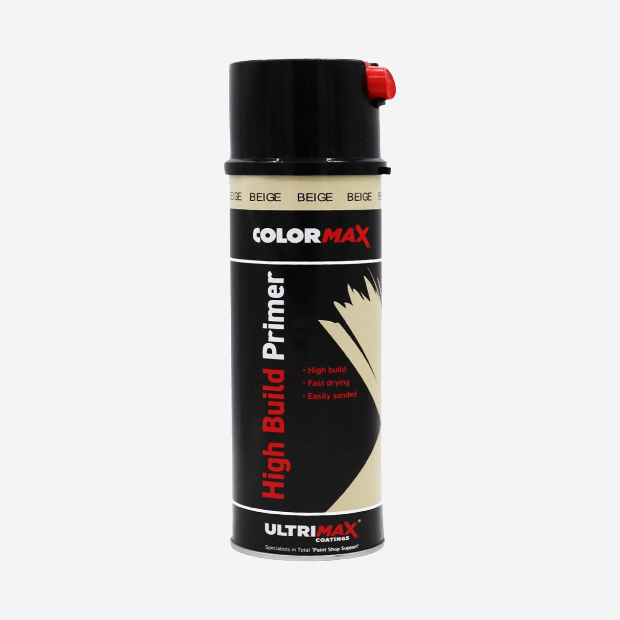 Colormax Aerosol High Build Primer - Beige, Aerosols, Ultrimax