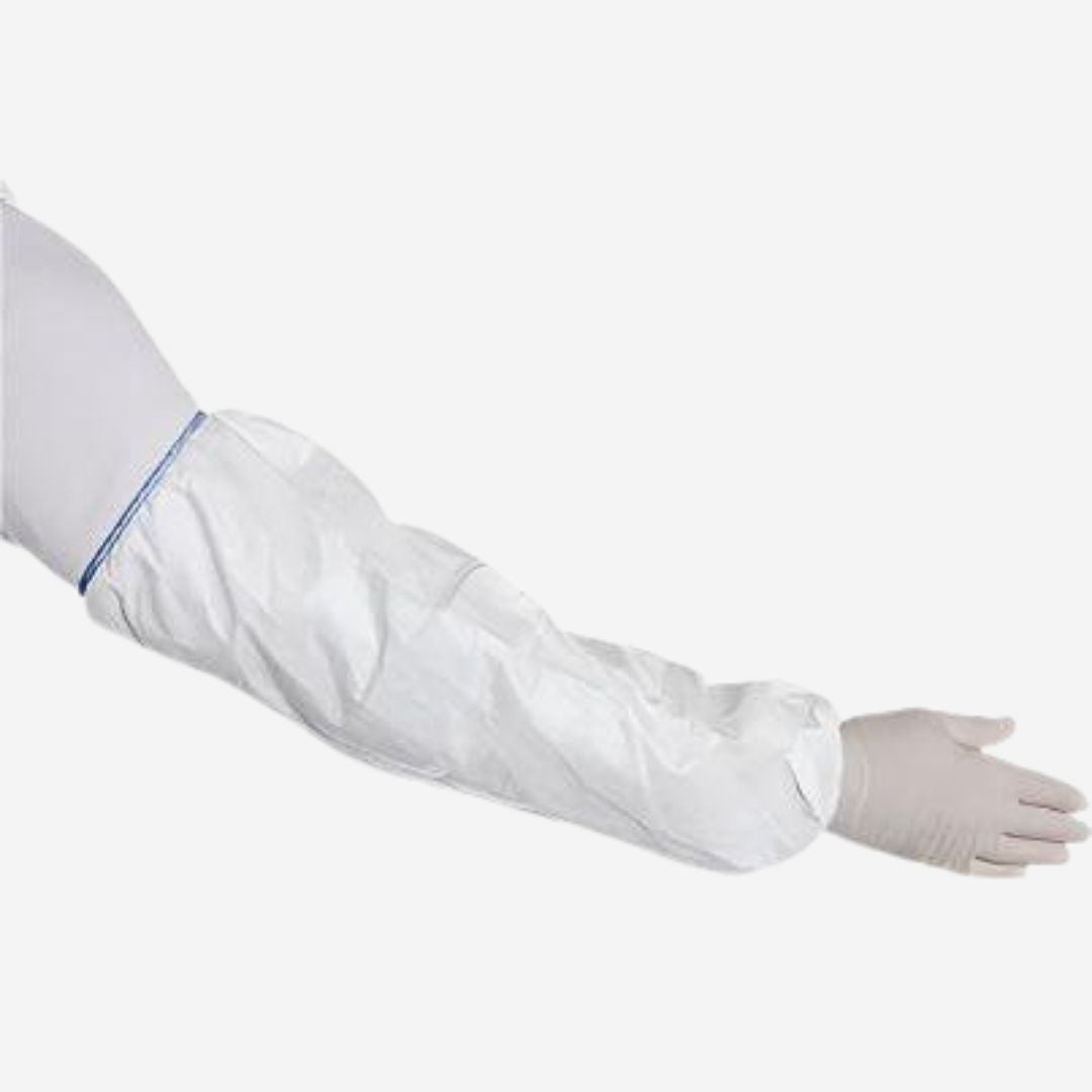 Dupont Tyvek Disposable White Oversleeves, Overalls, Ultrimax