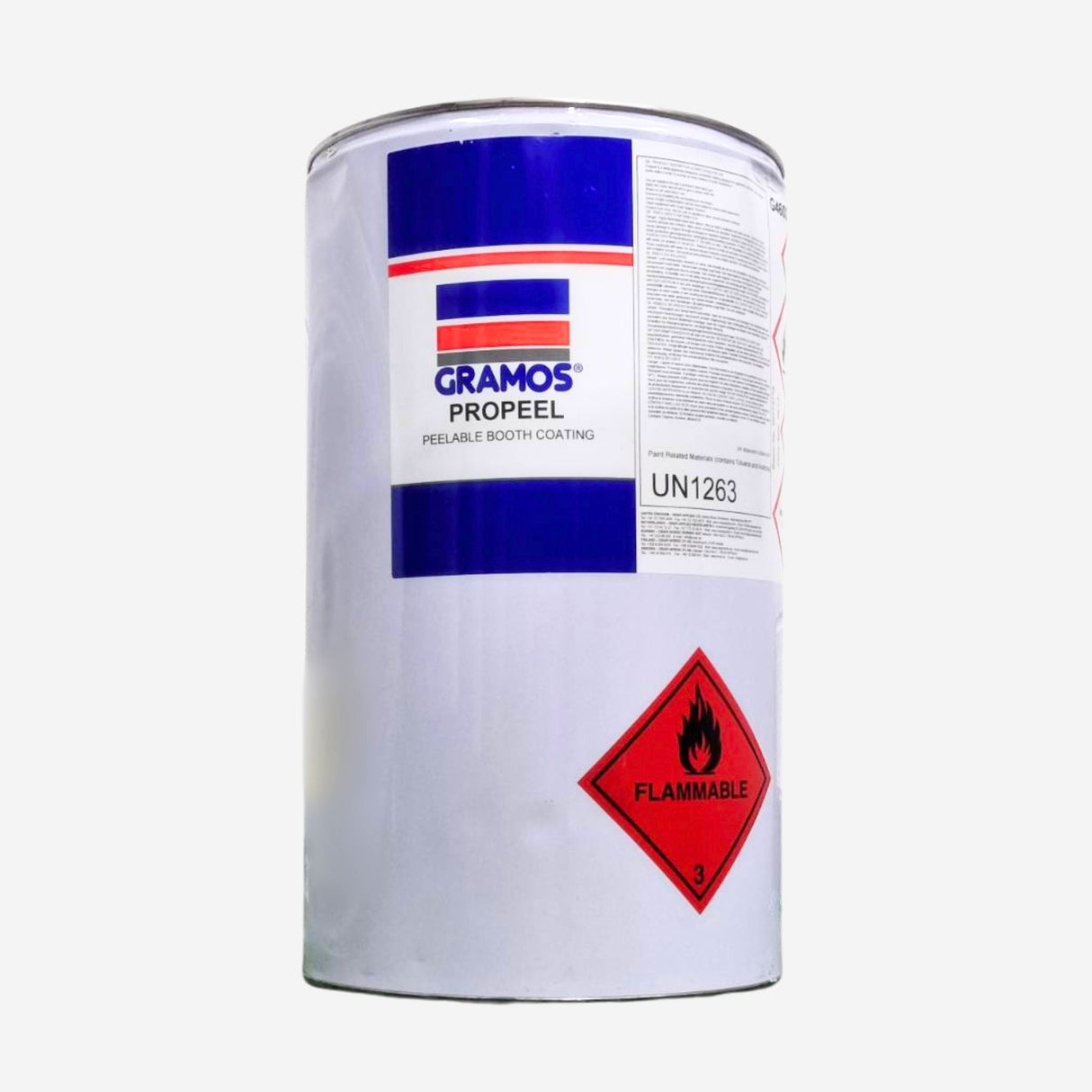 Gramos Propeel - White Peelable Booth Coating - G4602, Spray Booth Coatings, Ultrimax
