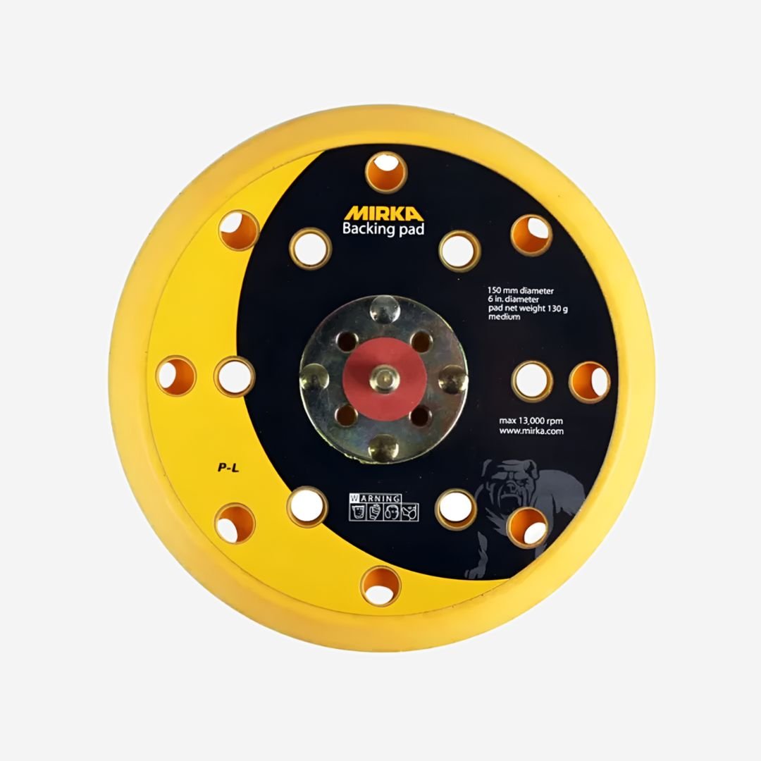 Mirka Backing Pad 150mm 5/16 - 15 Holes, Sanding Pad, Ultrimax