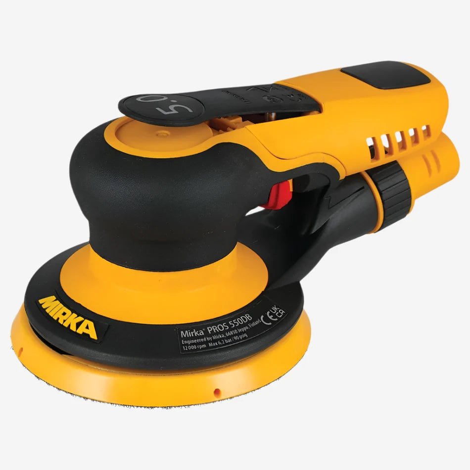 Mirka Pros 650db 5mm Pneumatic Orbital Sander - 150mm, Tools & Equipment, Ultrimax