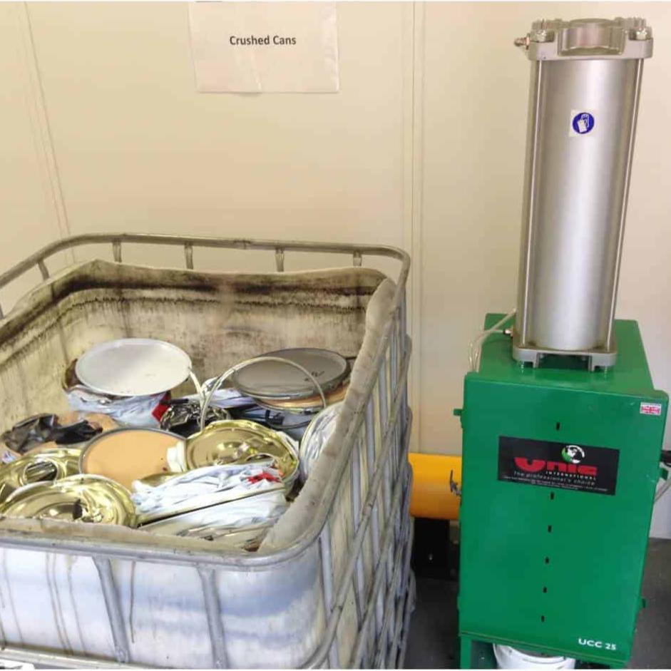 Unic Pneumatic Can Crusher - 30 Litre, Machines, Ultrimax
