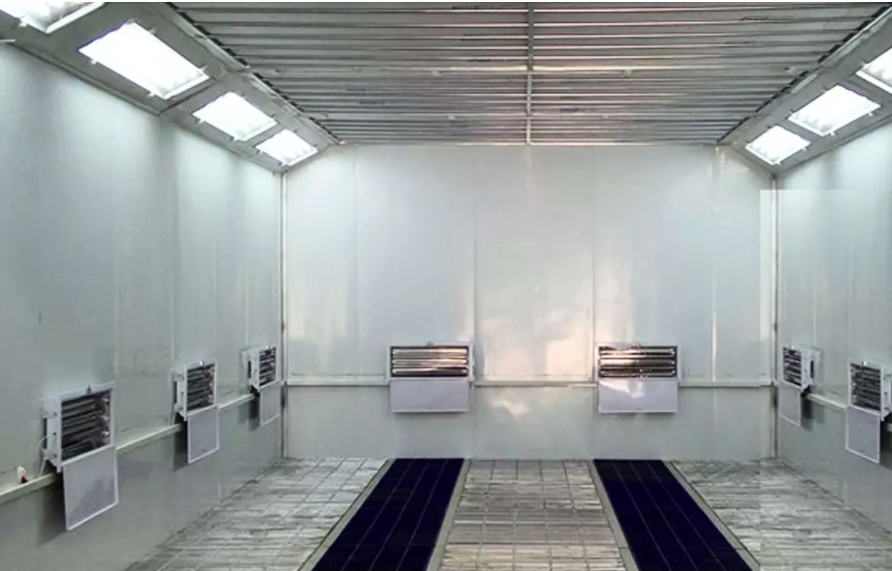 A Paint Booth IR Heater is for Problem-Free Curing, Not Warm Toes! - Ultrimax
