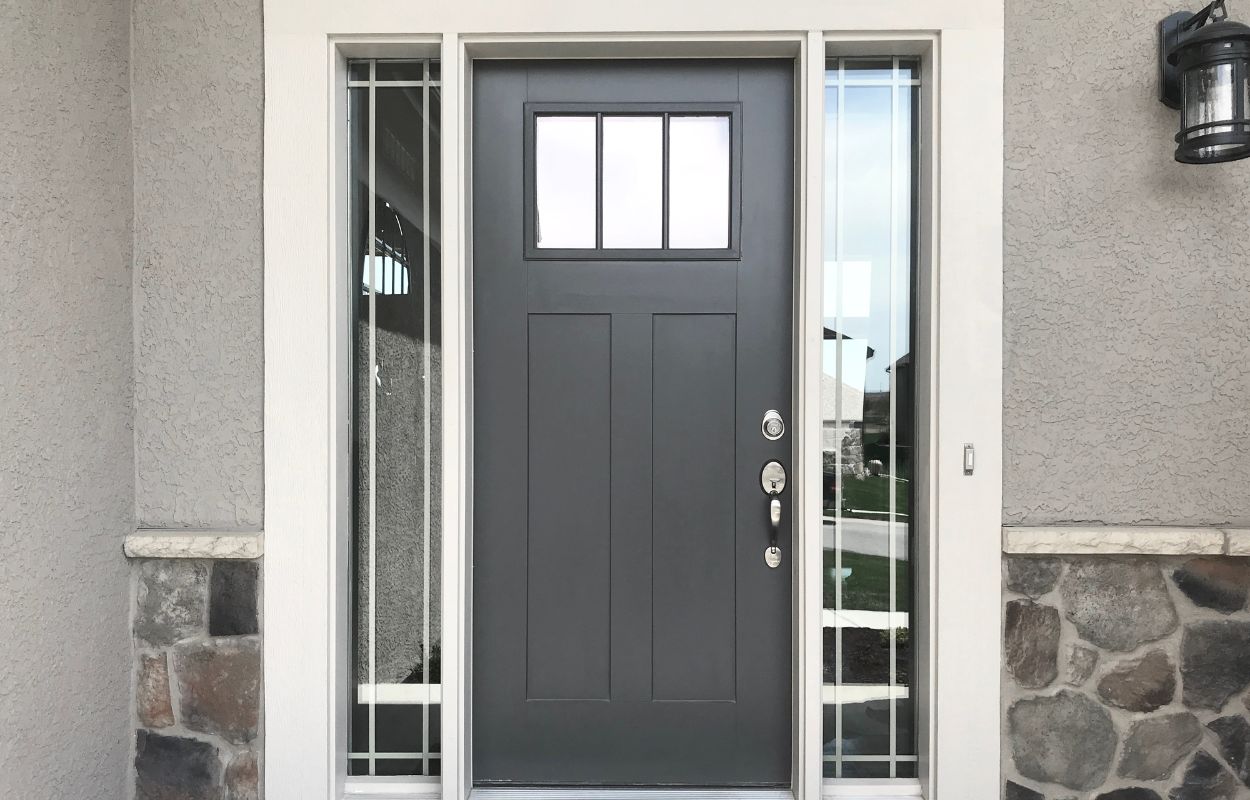 Professional Composite Door Painting with Ultrithane 31 - Ultrimax