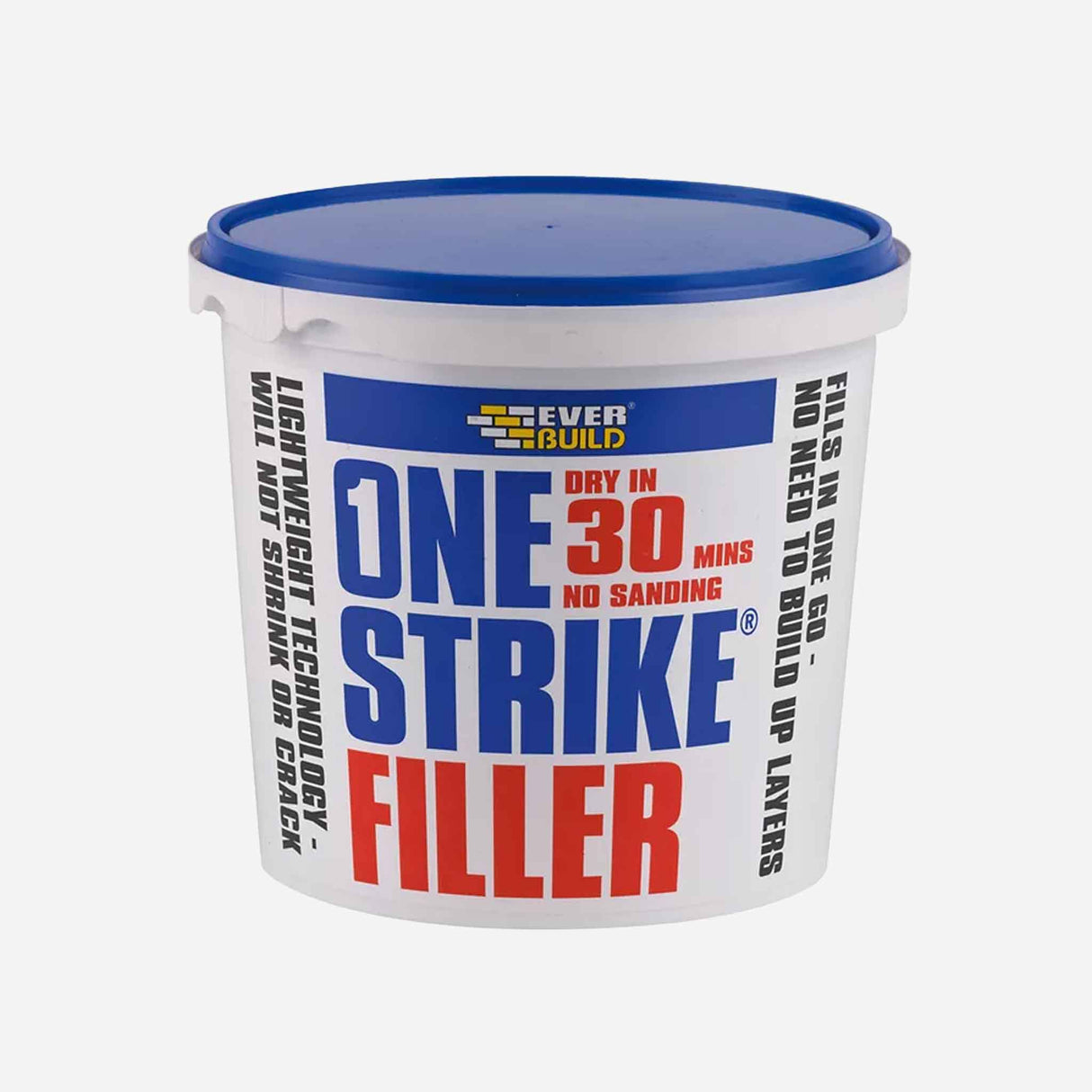 Everbuild One Strike Filler - 1 Litre, Body Filler, Ultrimax