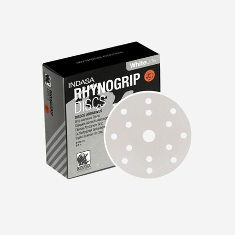 Indasa Rhynogrip WhiteLine Sanding Discs 15H (50), Sanding Discs, Ultrimax