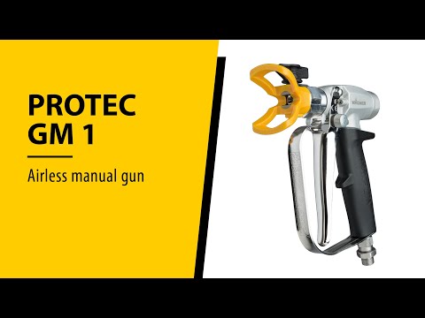 Wagner Protec Airless Spray Gun GM1 - 530bar