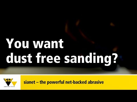 Sianet dust free sanding 