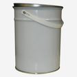Ultrimax Empty Plain Tulip Paint Tin And Lid - 5l, Paint Storage, Ultrimax