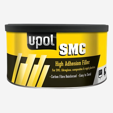Upol SMC Black Carbon Fibre Reinforced Filler - 1.1ltr, Body Filler, Ultrimax