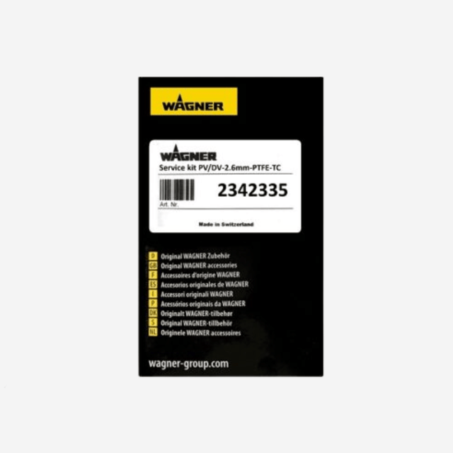 Wagner Valve Service Kit - 2342335, Spray Guns, Ultrimax